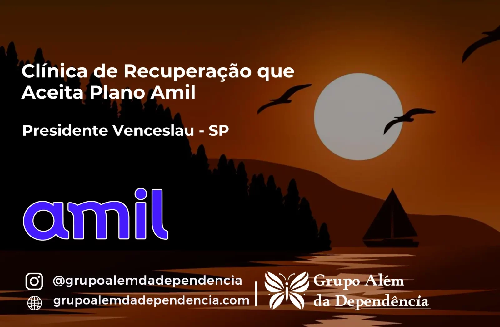 Clínica de Recuperação que Aceita Amil em Presidente Venceslau - SP