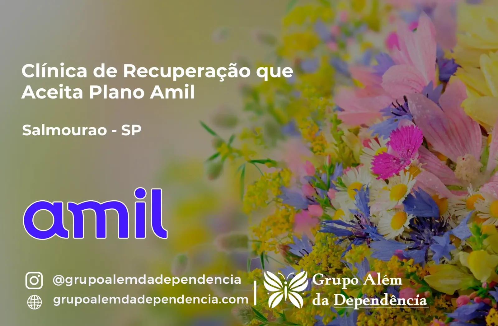 Clínica de Recuperação que Aceita Amil em Salmourão - SP