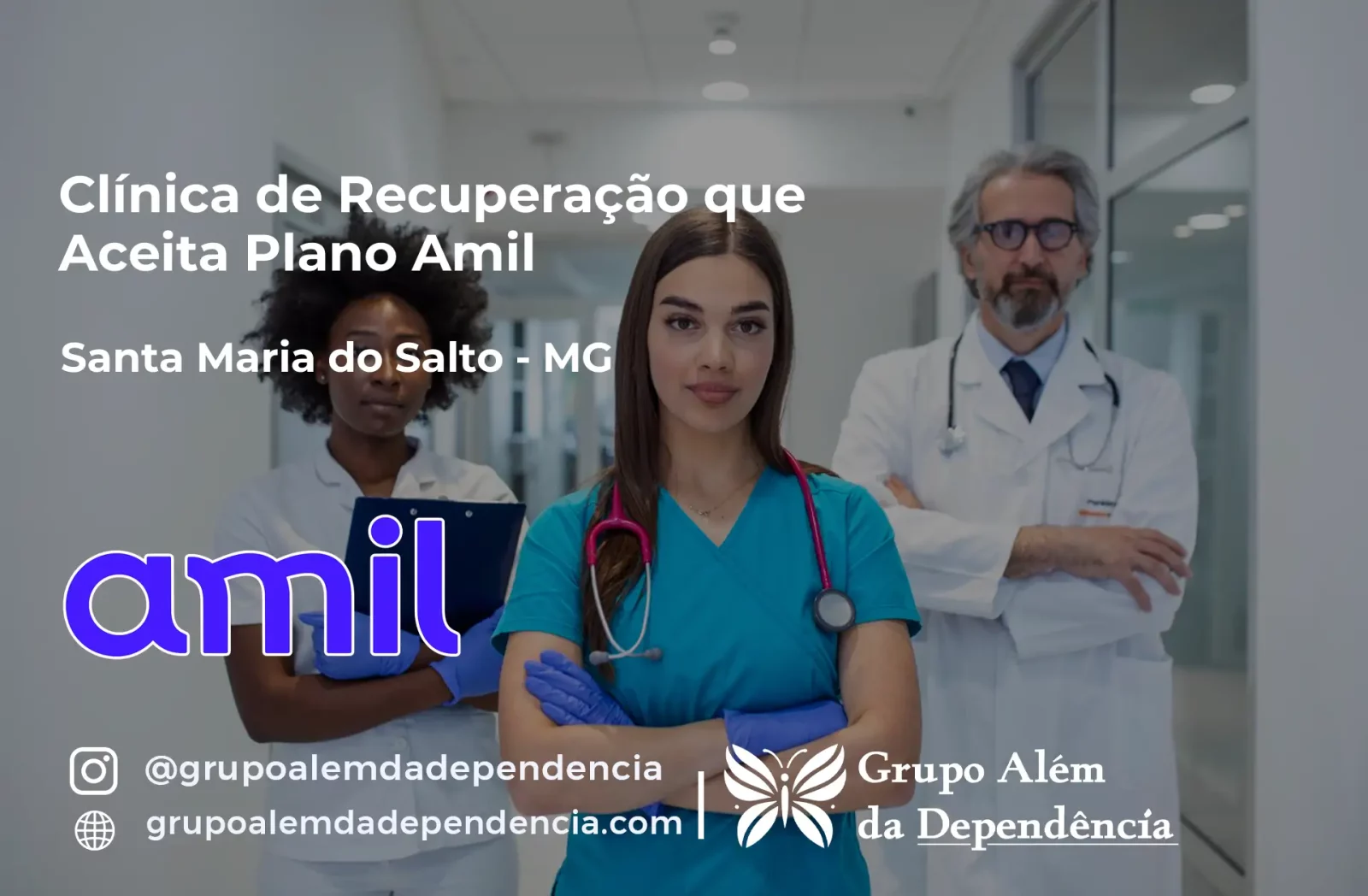 Clínica de Recuperação que Aceita Amil em Santa Maria do Salto - MG