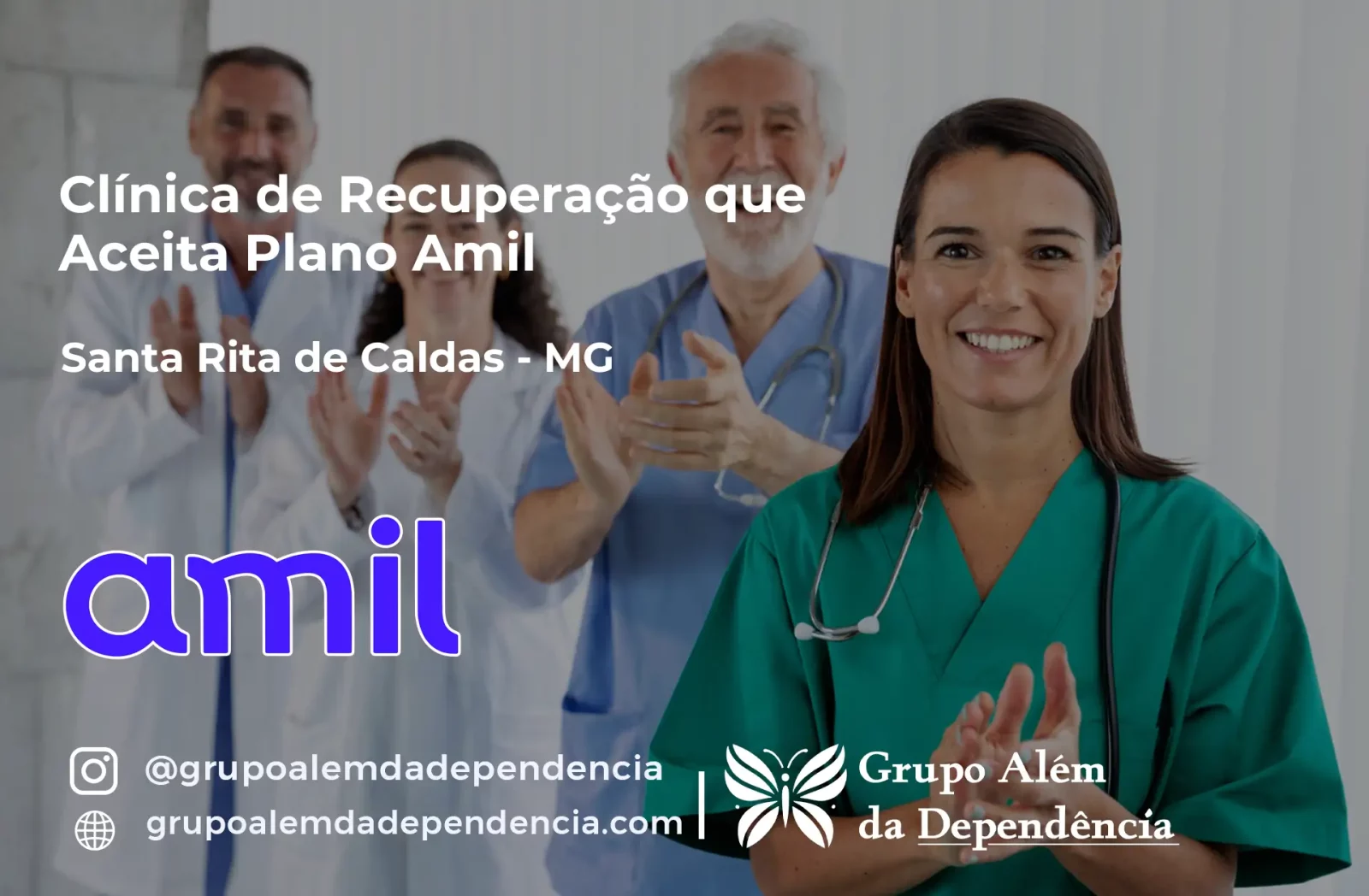Clínica de Recuperação que Aceita Amil em Santa Rita de Caldas - MG