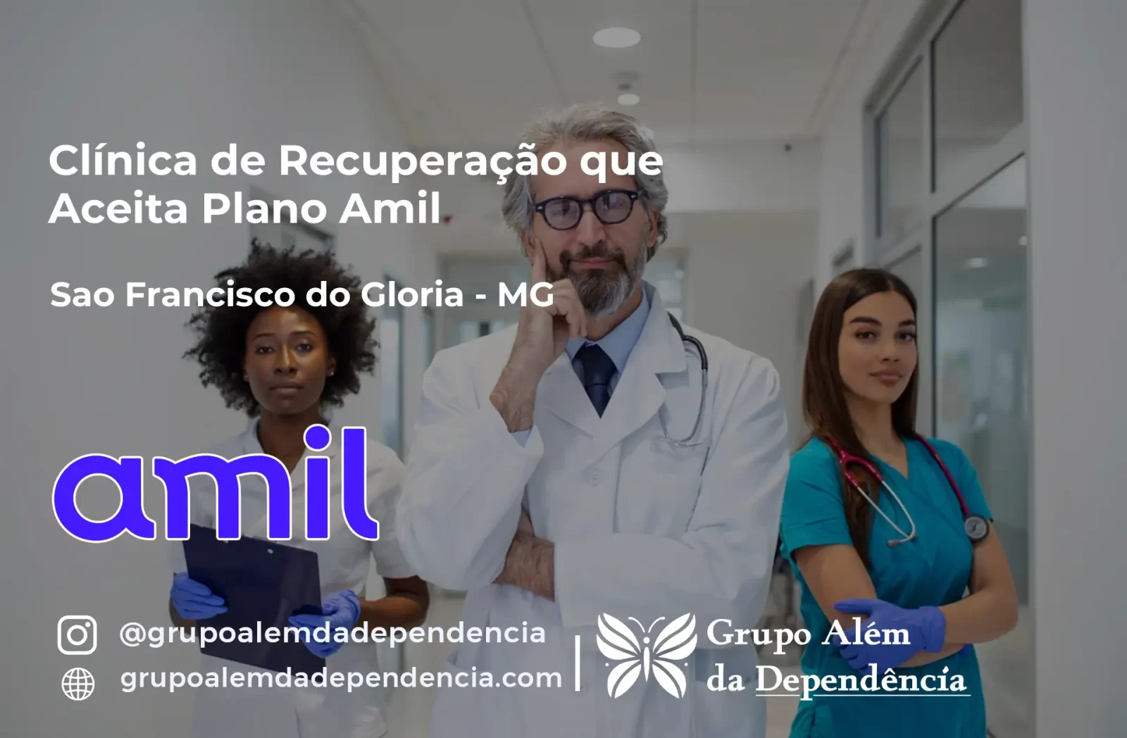 Clínica de Recuperação que Aceita Amil em São Francisco do Glória - MG