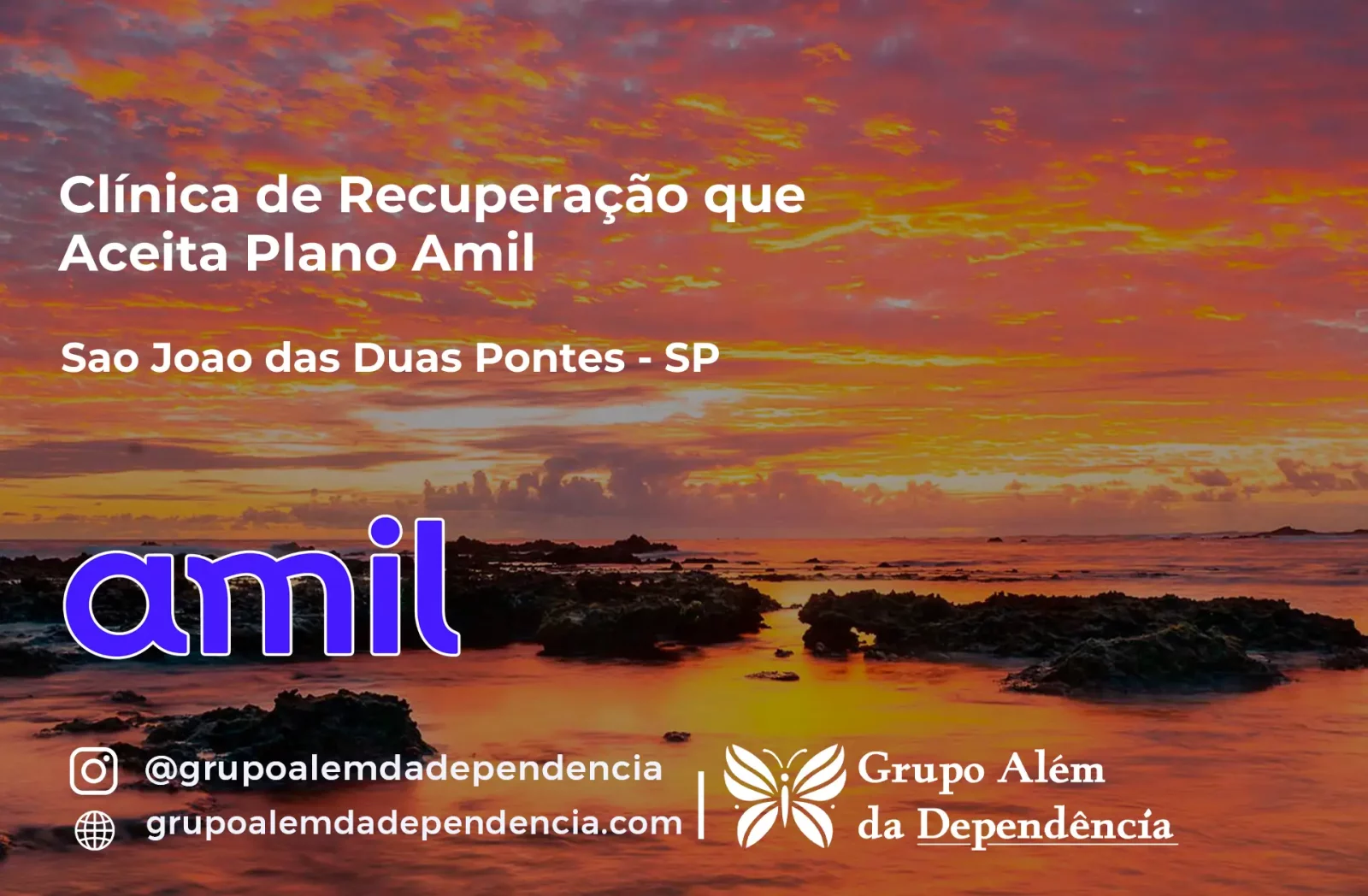 Clínica de Recuperação que Aceita Amil em São João das Duas Pontes - SP