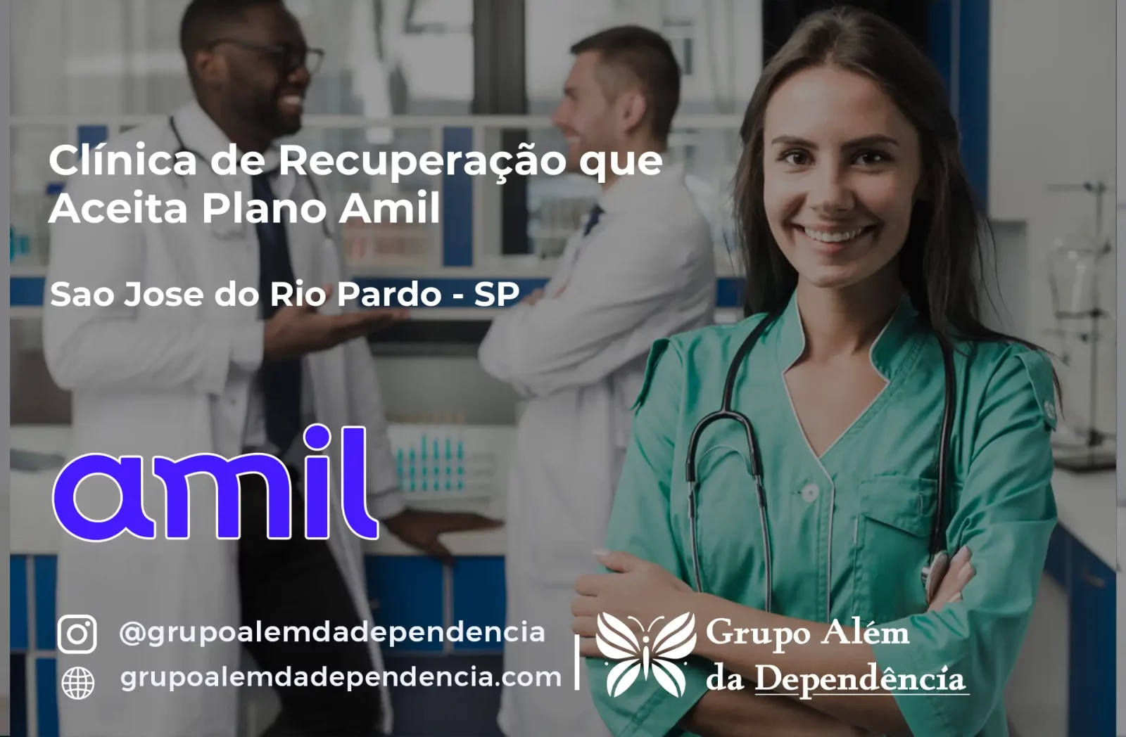 Clínica de Recuperação que Aceita Amil em São José do Rio Pardo - SP
