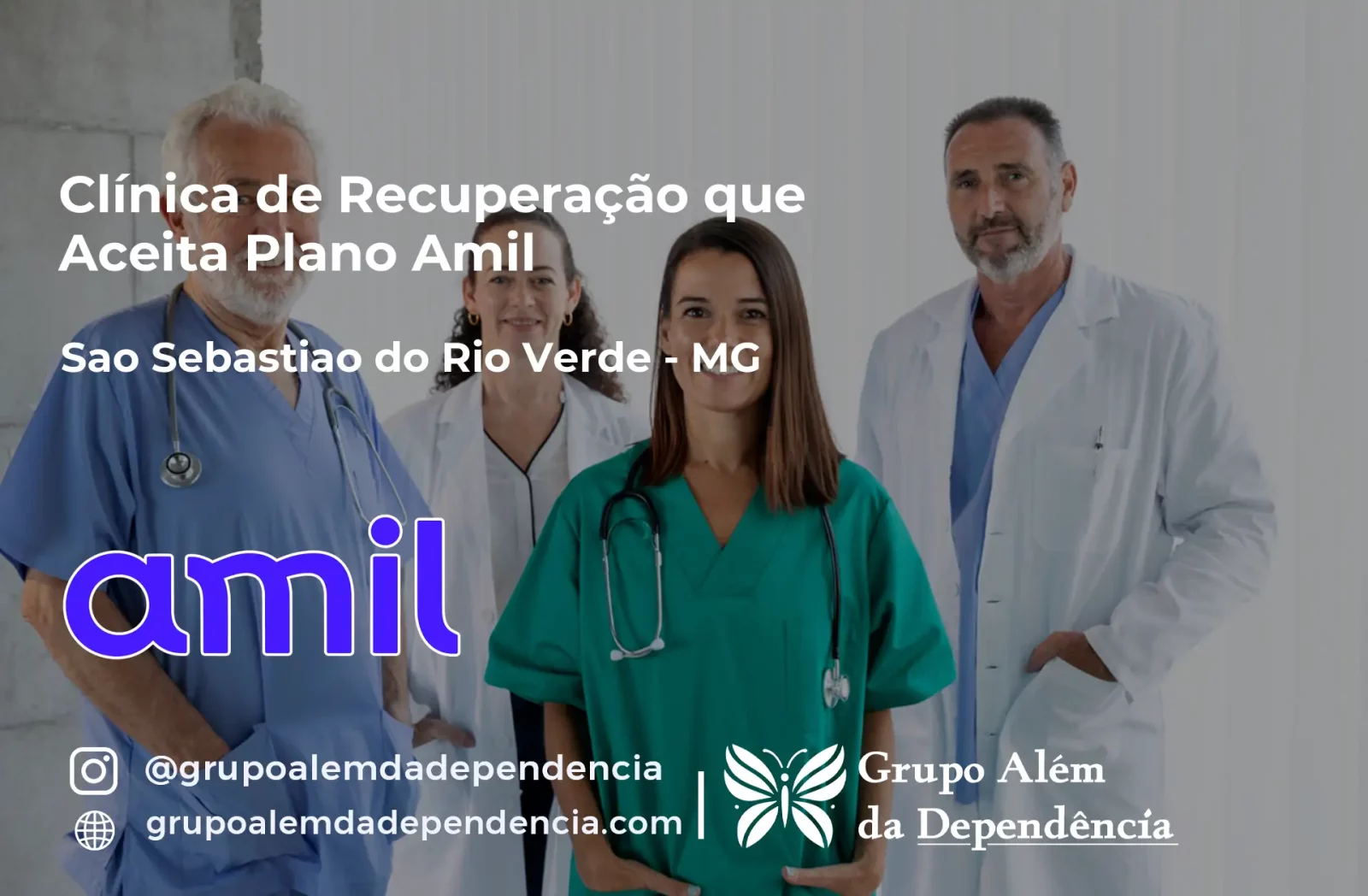 Clínica de Recuperação que Aceita Amil em São Sebastião do Rio Verde - MG