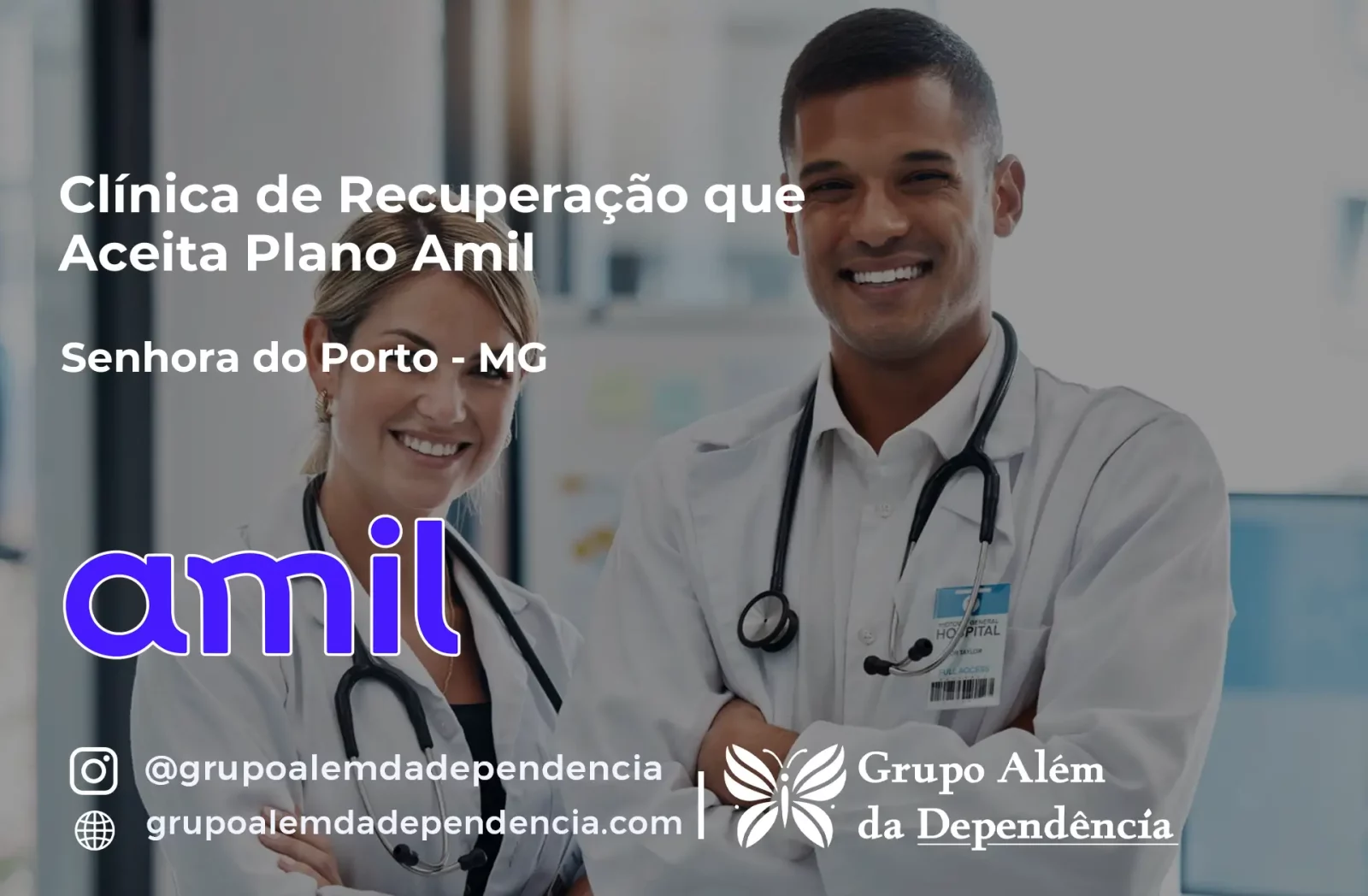 Clínica de Recuperação que Aceita Amil em Senhora do Porto - MG