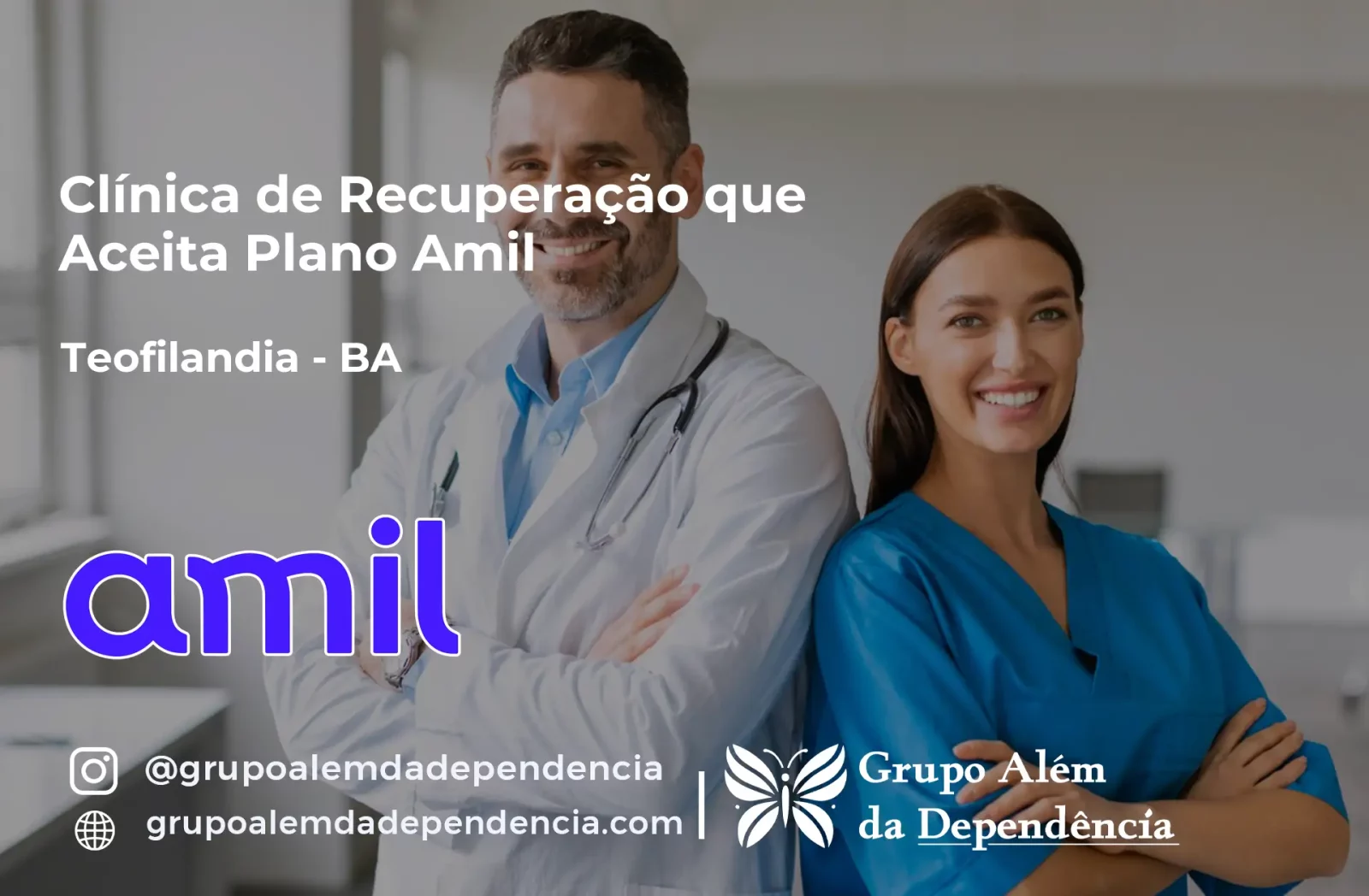 Clínica de Recuperação que Aceita Amil em Teofilândia - BA
