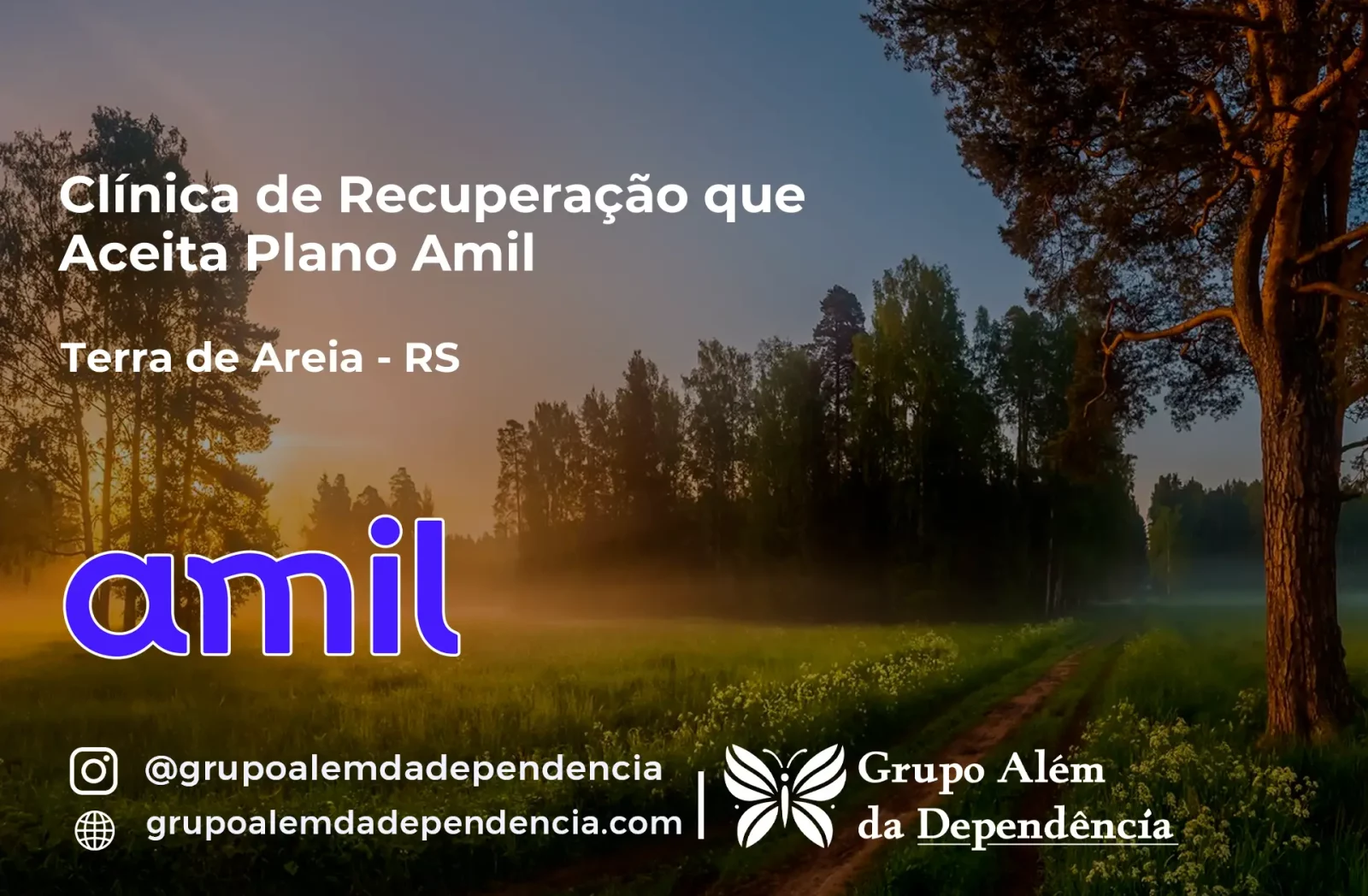 Clínica de Recuperação que Aceita Amil em Terra de Areia - RS