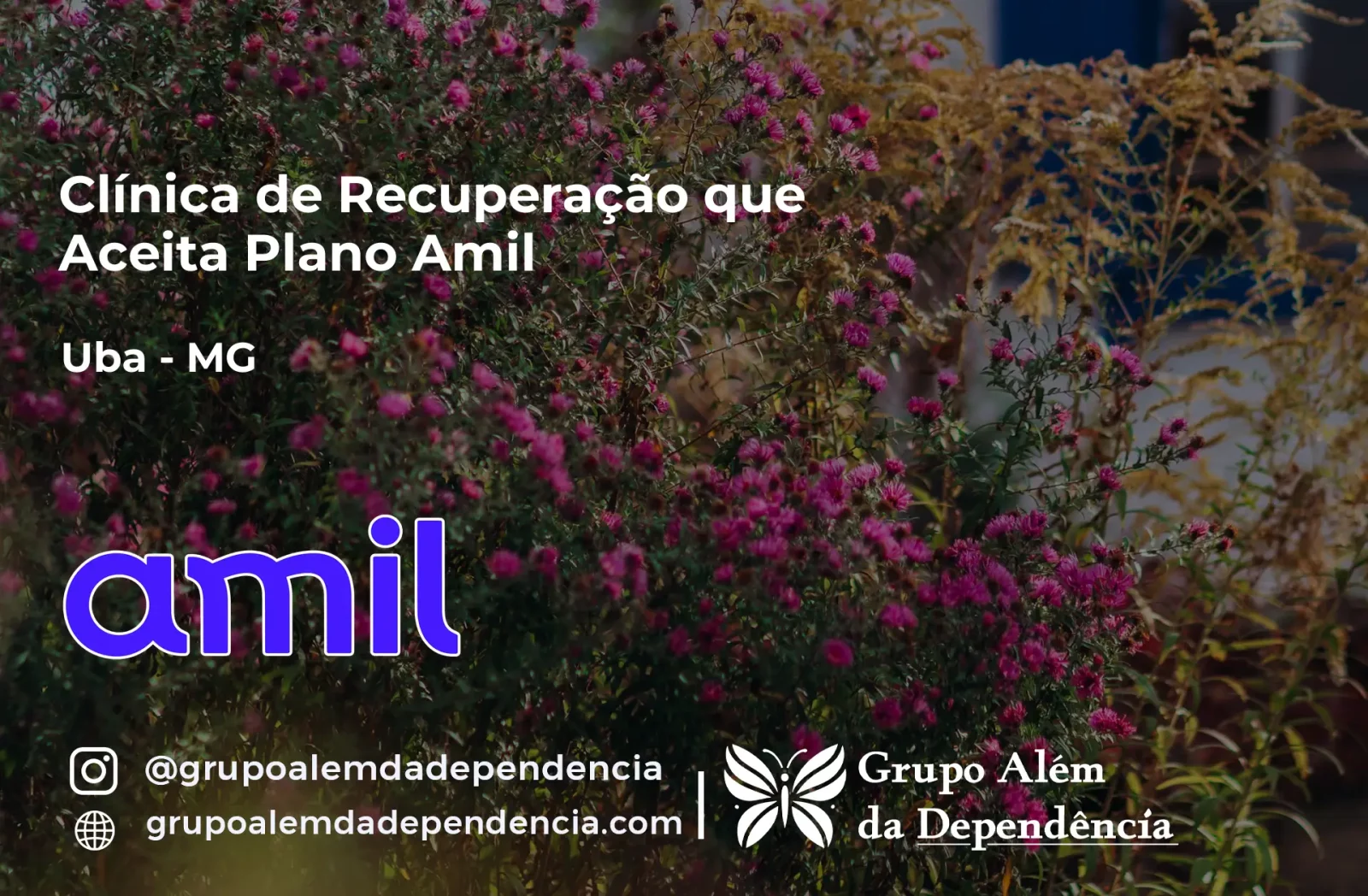 Clínica de Recuperação que Aceita Amil em Ubá - MG