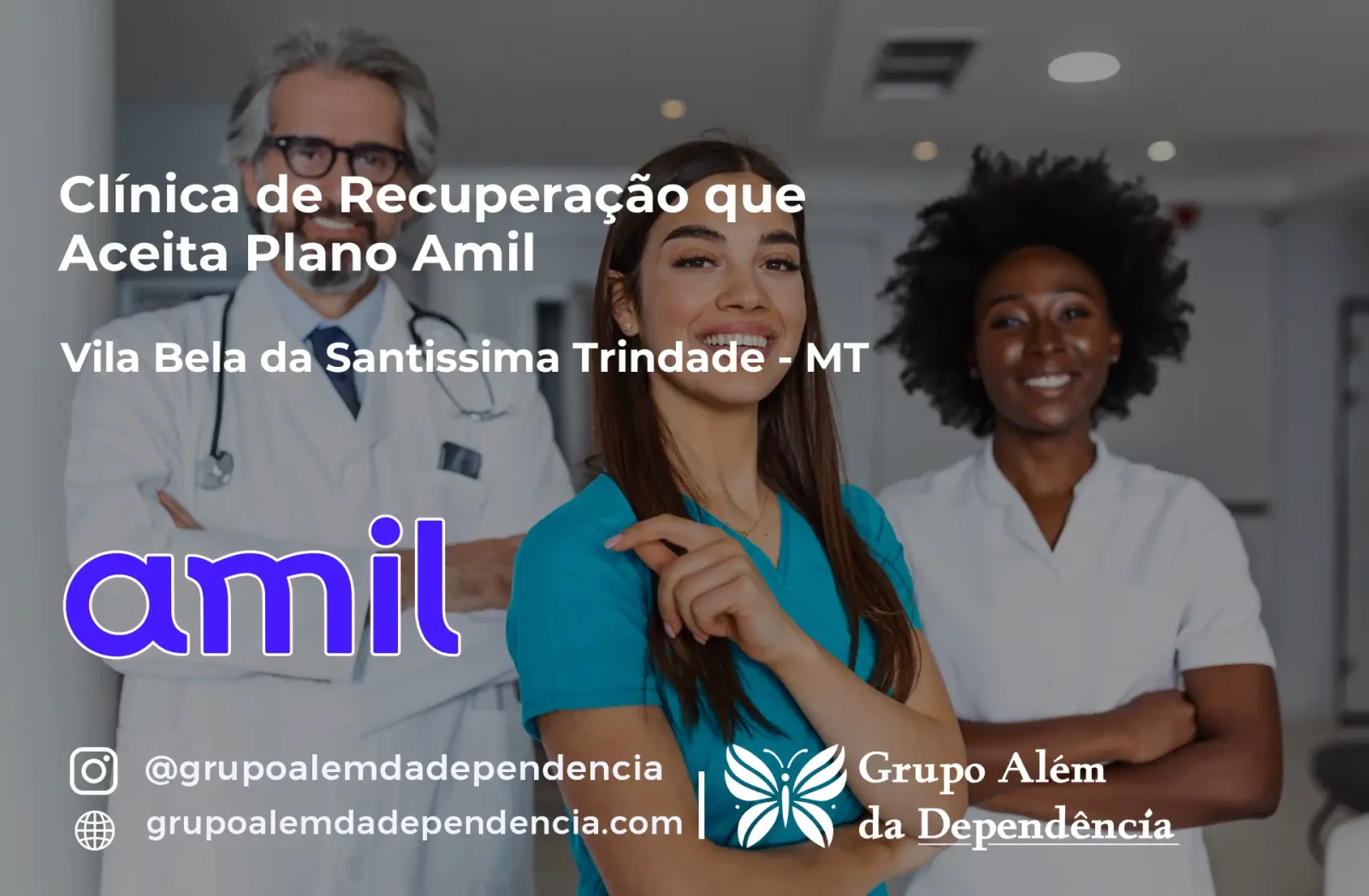 Clínica de Recuperação que Aceita Amil em Vila Bela da Santíssima Trindade - MT