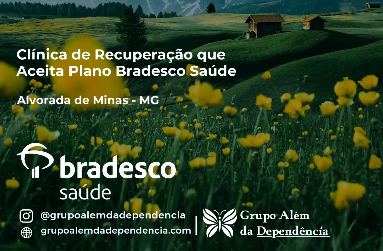 Clínica de Recuperação que Aceita Bradesco Saúde em Alvorada de Minas - MG