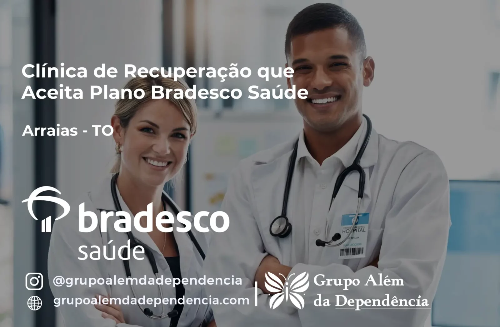 Clínica de Recuperação que Aceita Bradesco Saúde em Arraias - TO