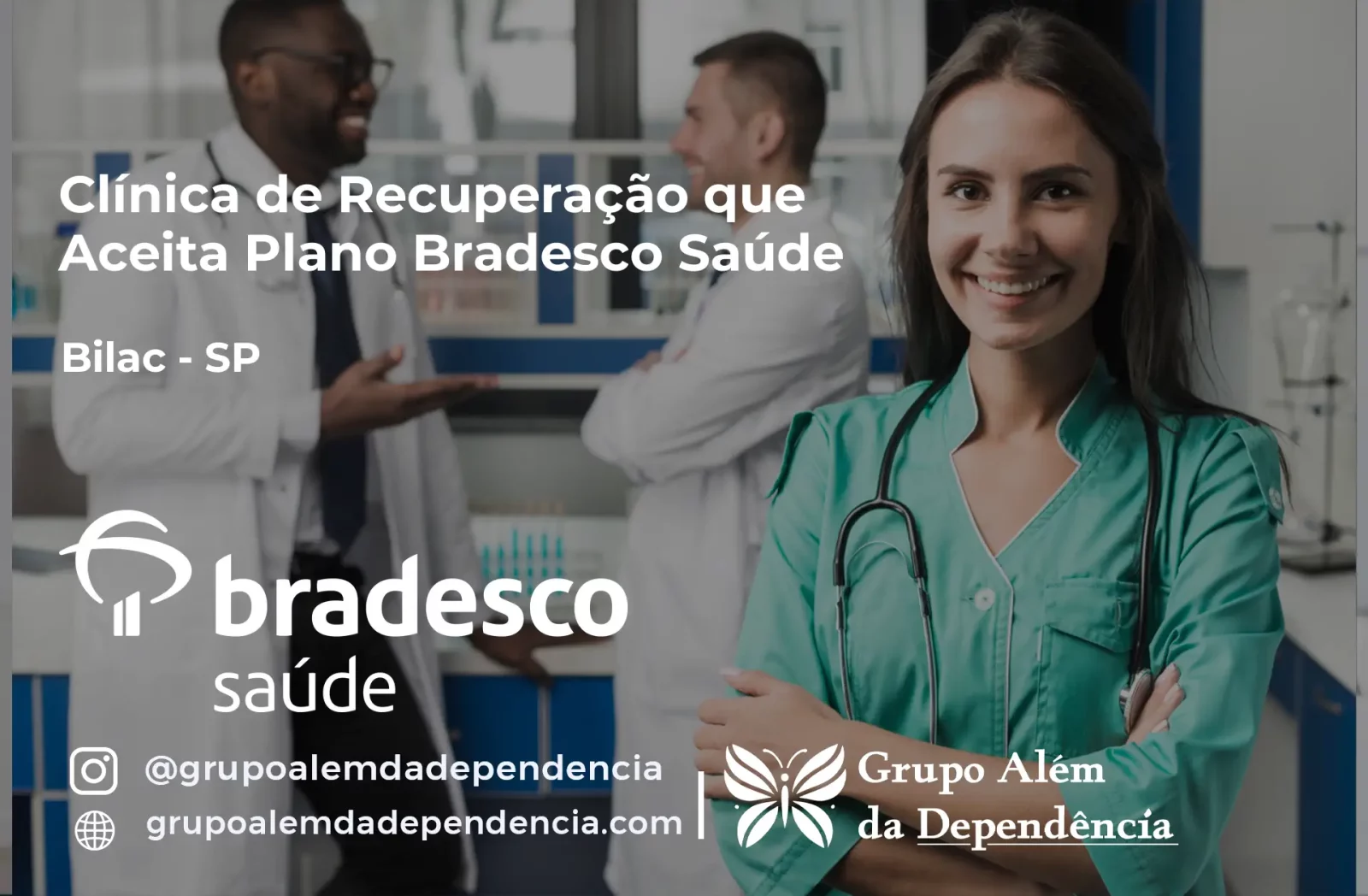 Clínica de Recuperação que Aceita Bradesco Saúde em Bilac - SP
