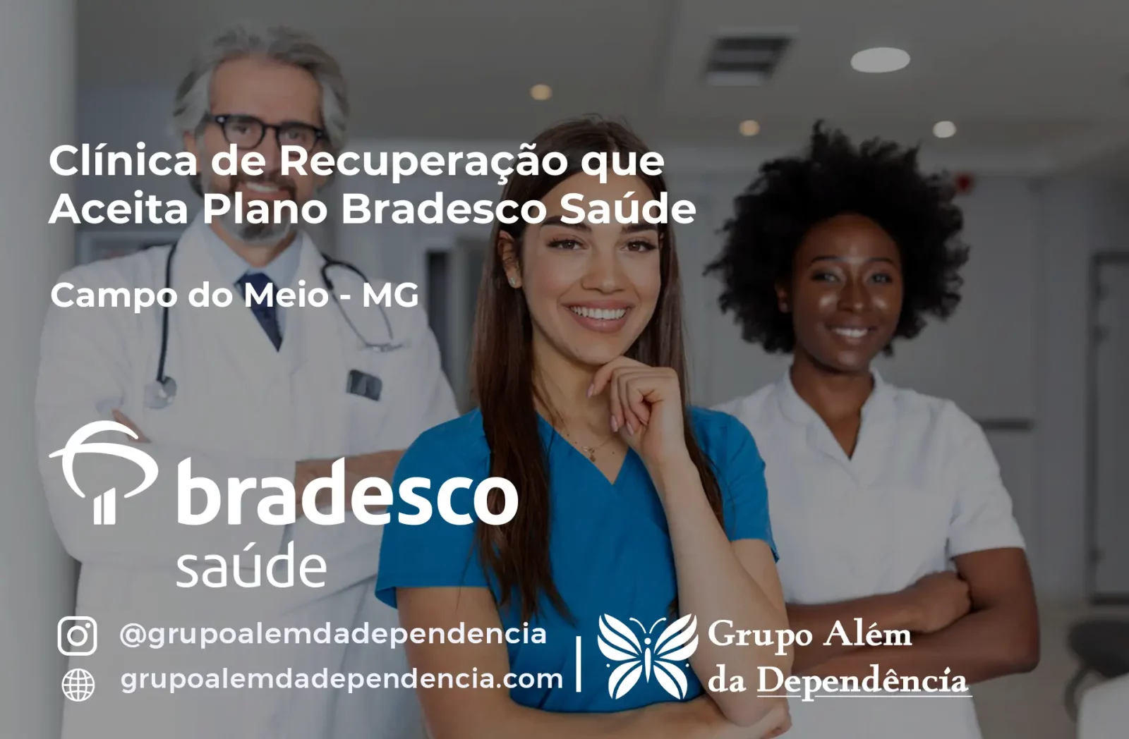 Clínica de Recuperação que Aceita Bradesco Saúde em Campo do Meio - MG