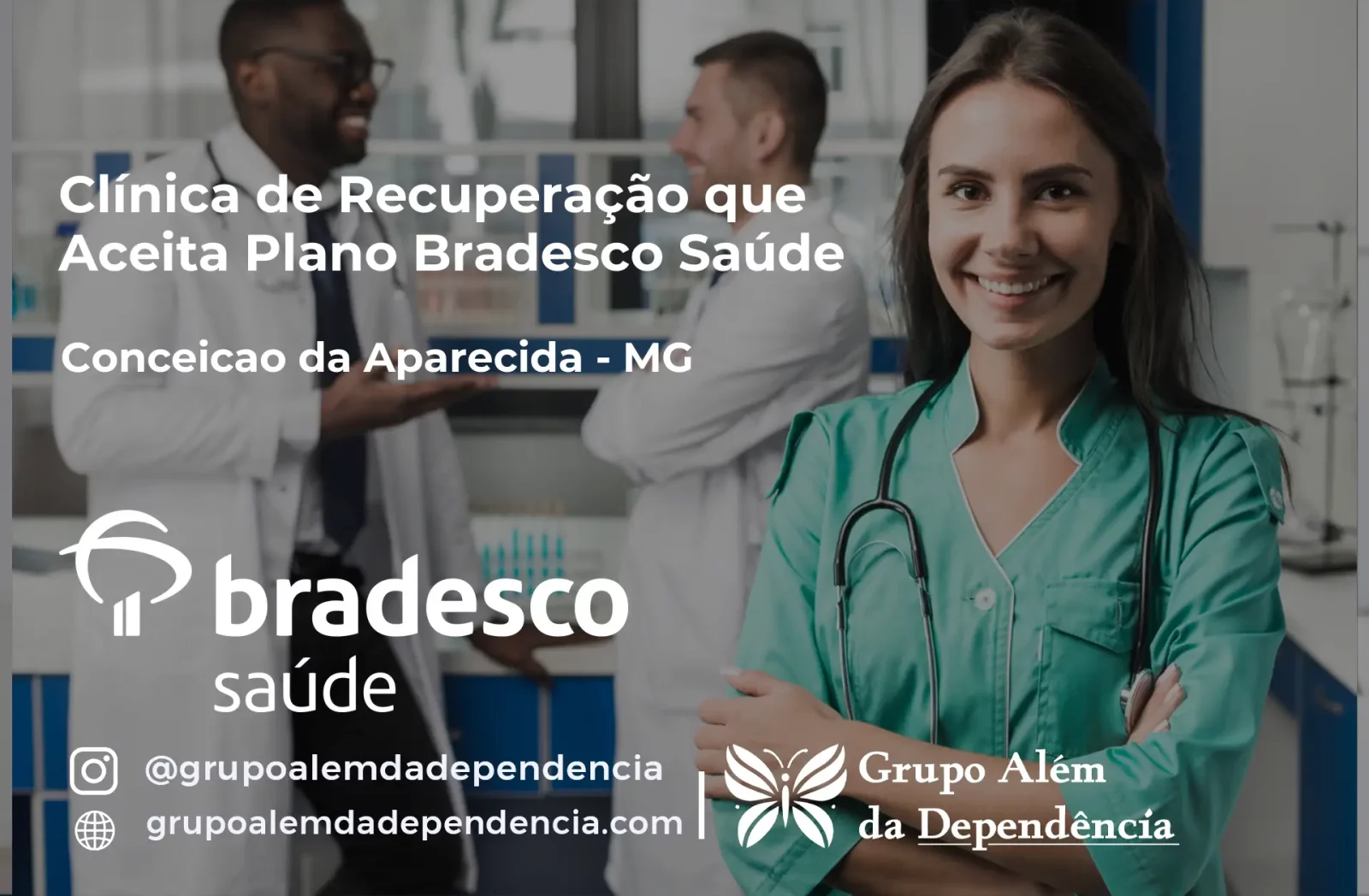 Clínica de Recuperação que Aceita Bradesco Saúde em Conceição da Aparecida - MG