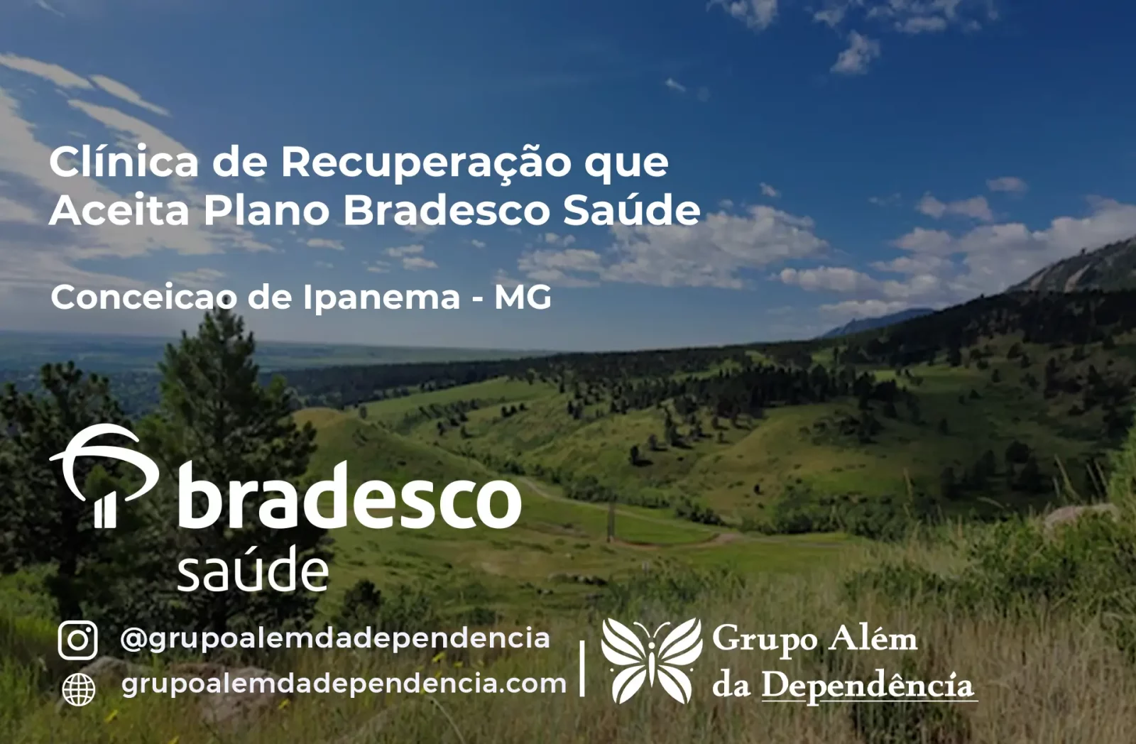 Clínica de Recuperação que Aceita Bradesco Saúde em Conceição de Ipanema - MG