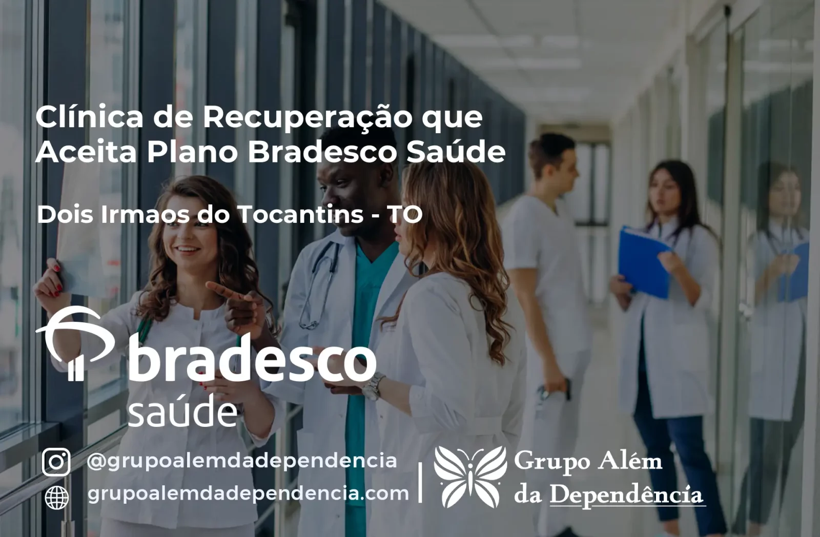 Clínica de Recuperação que Aceita Bradesco Saúde em Dois Irmãos do Tocantins - TO