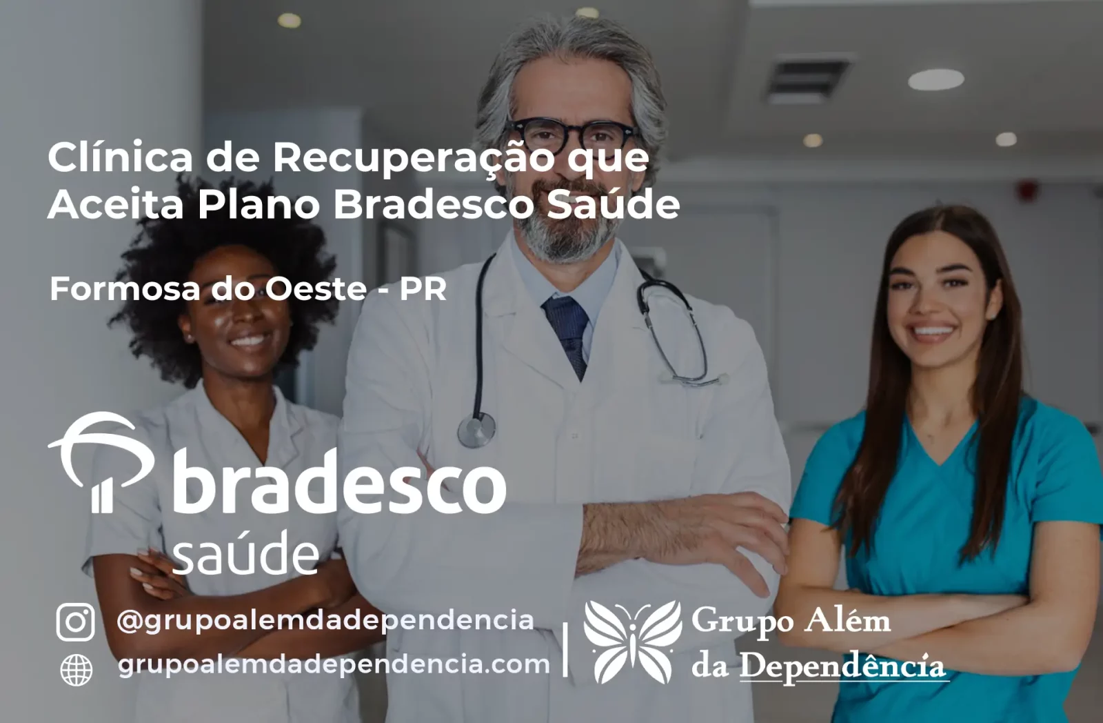 Clínica de Recuperação que Aceita Bradesco Saúde em Formosa do Oeste - PR