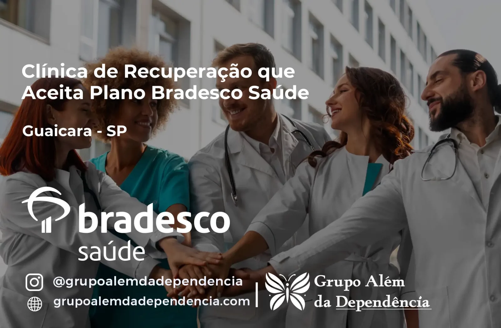 Clínica de Recuperação que Aceita Bradesco Saúde em Guaiçara - SP