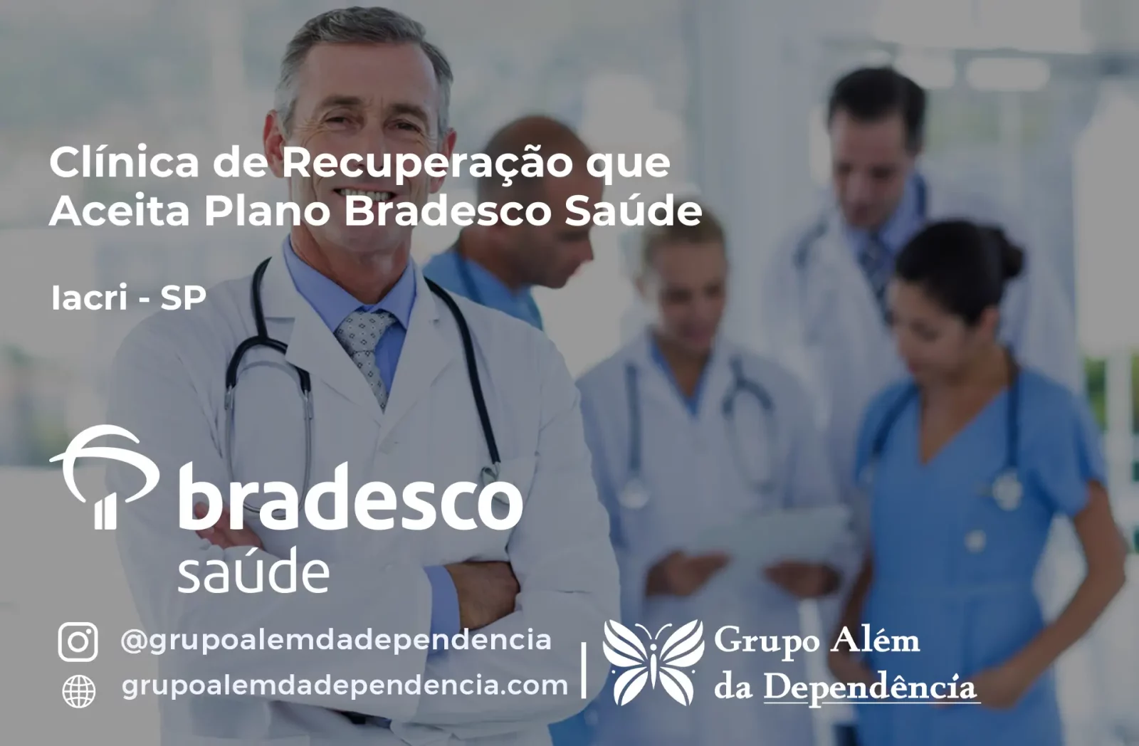 Clínica de Recuperação que Aceita Bradesco Saúde em Iacri - SP