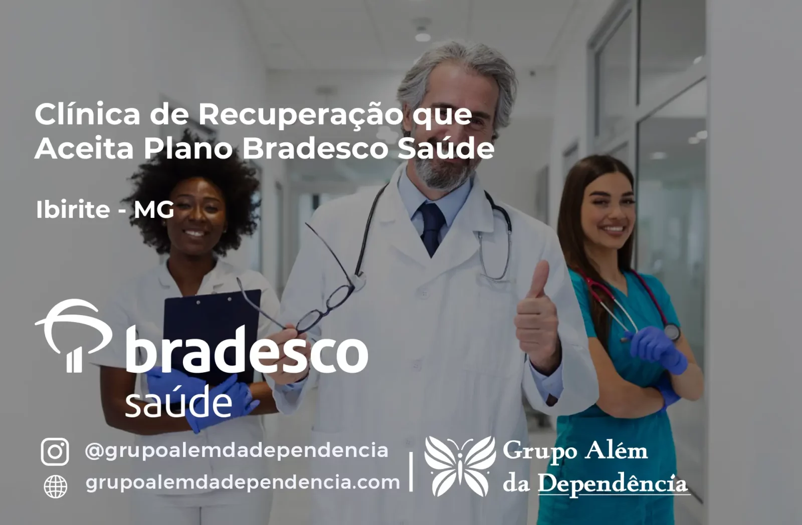 Clínica de Recuperação que Aceita Bradesco Saúde em Ibirité - MG