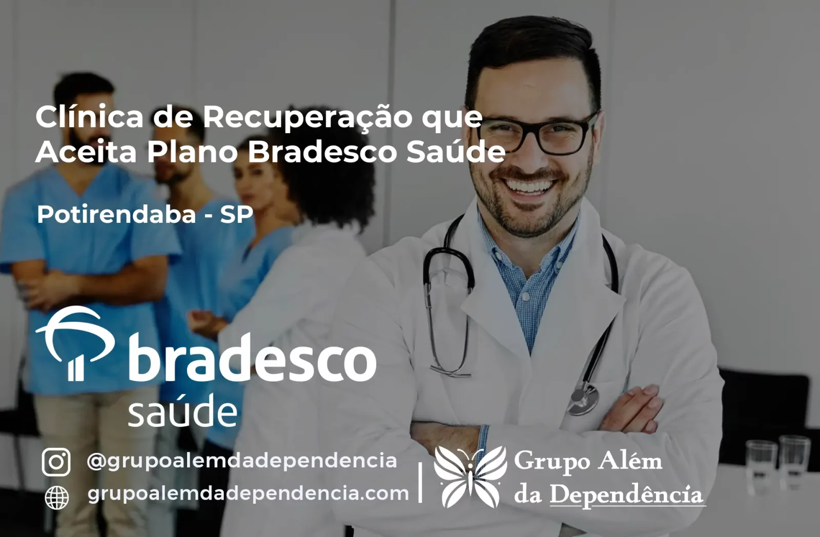 Clínica de Recuperação que Aceita Bradesco Saúde em Potirendaba - SP