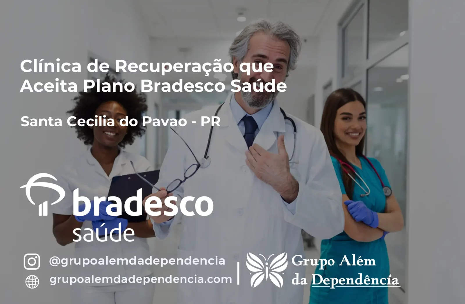 Clínica de Recuperação que Aceita Bradesco Saúde em Santa Cecília do Pavão - PR