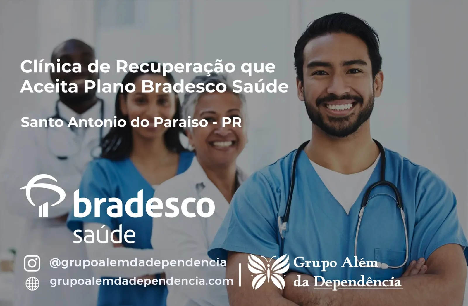 Clínica de Recuperação que Aceita Bradesco Saúde em Santo Antônio do Paraíso - PR