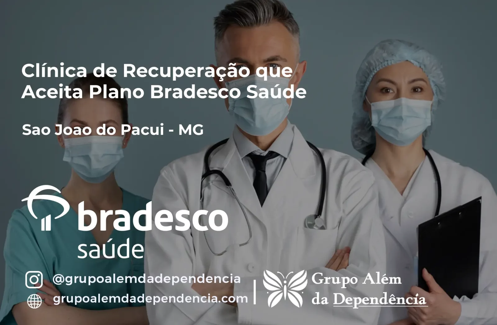 Clínica de Recuperação que Aceita Bradesco Saúde em São João do Pacuí - MG