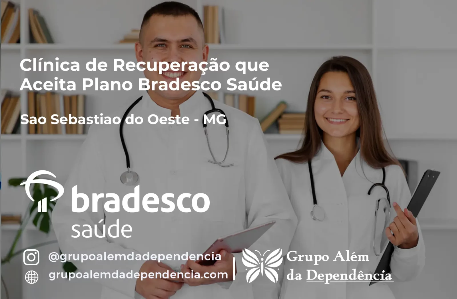 Clínica de Recuperação que Aceita Bradesco Saúde em São Sebastião do Oeste - MG