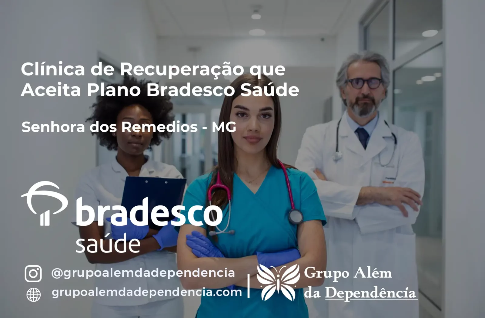 Clínica de Recuperação que Aceita Bradesco Saúde em Senhora dos Remédios - MG