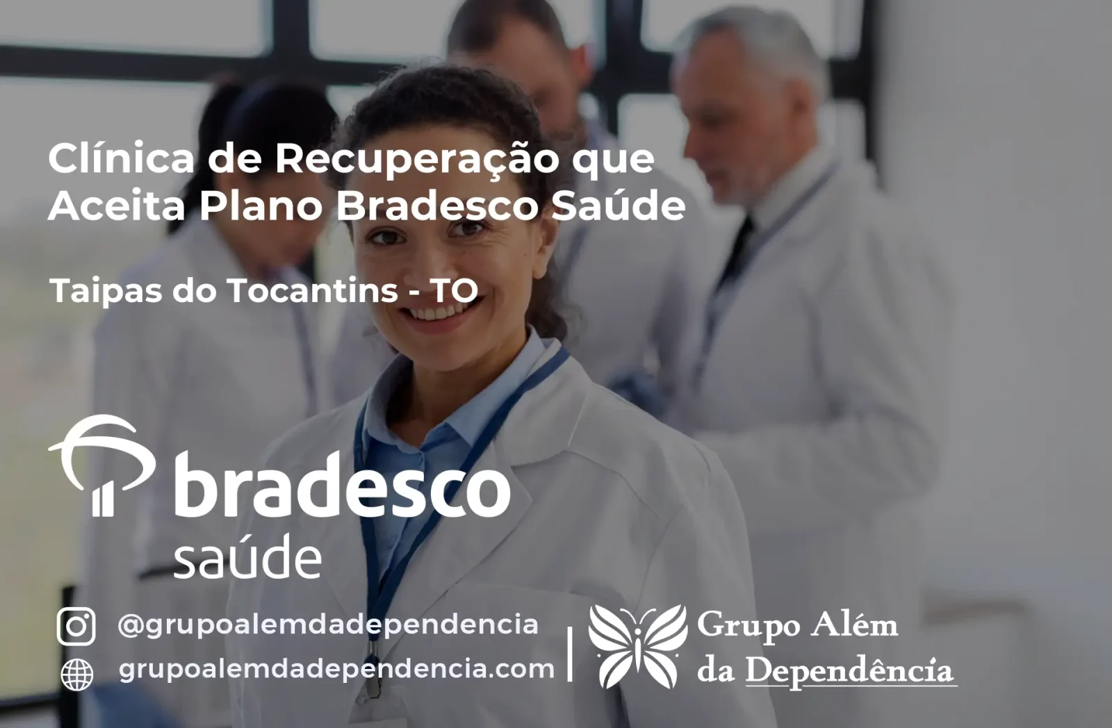 Clínica de Recuperação que Aceita Bradesco Saúde em Taipas do Tocantins - TO