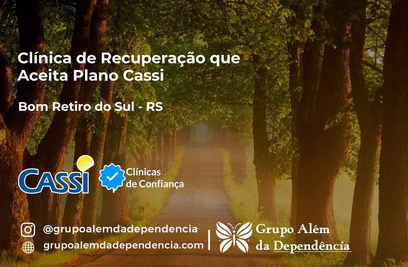 Clínica de Recuperação que Aceita CASSI em Bom Retiro do Sul -RS