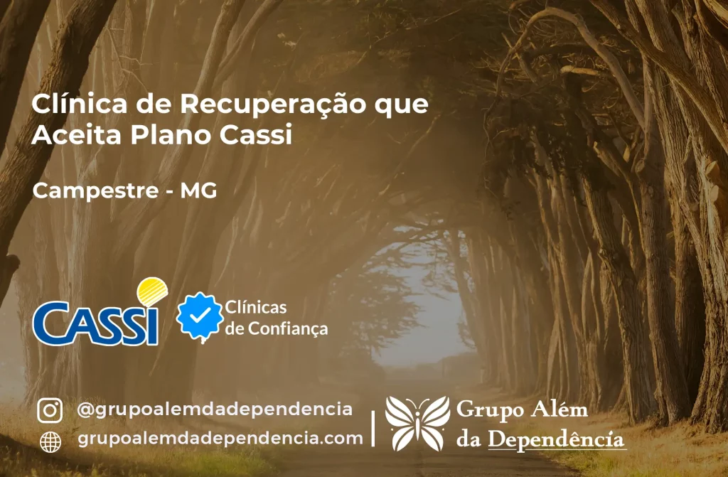 Clínica de Recuperação que Aceita CASSI em Campestre -MG 1 Clínica de Recuperação que Aceita CASSI em Campestre -MG