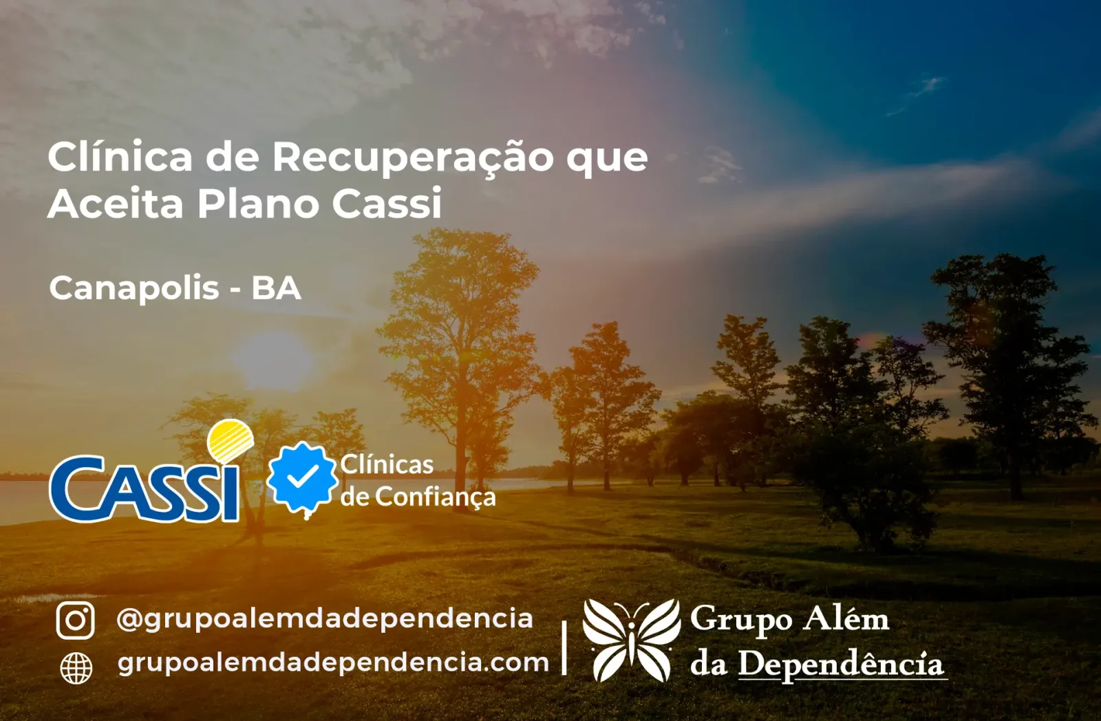 Clínica de Recuperação que Aceita CASSI em Canápolis -BA