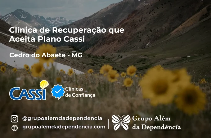 Clínica de Recuperação que Aceita CASSI em Cedro do Abaeté -MG