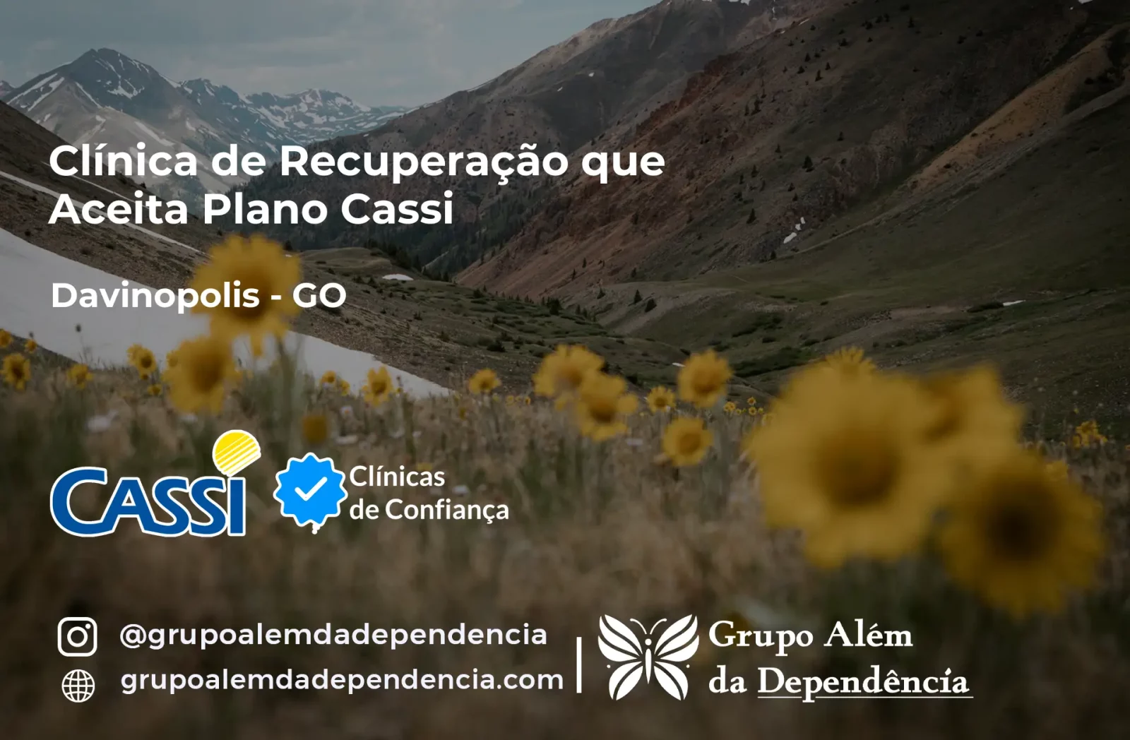 Clínica de Recuperação que Aceita CASSI em Davinópolis -GO