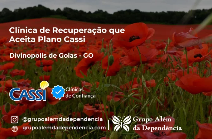 Clínica de Recuperação que Aceita CASSI em Divinópolis de Goiás -GO