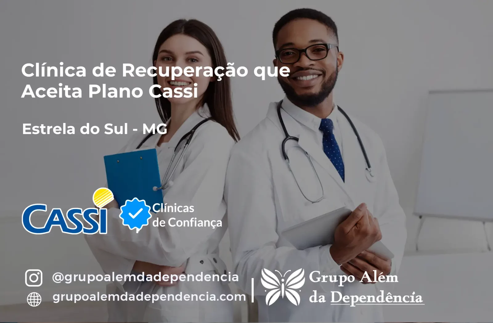 Clínica de Recuperação que Aceita CASSI em Estrela do Sul -MG