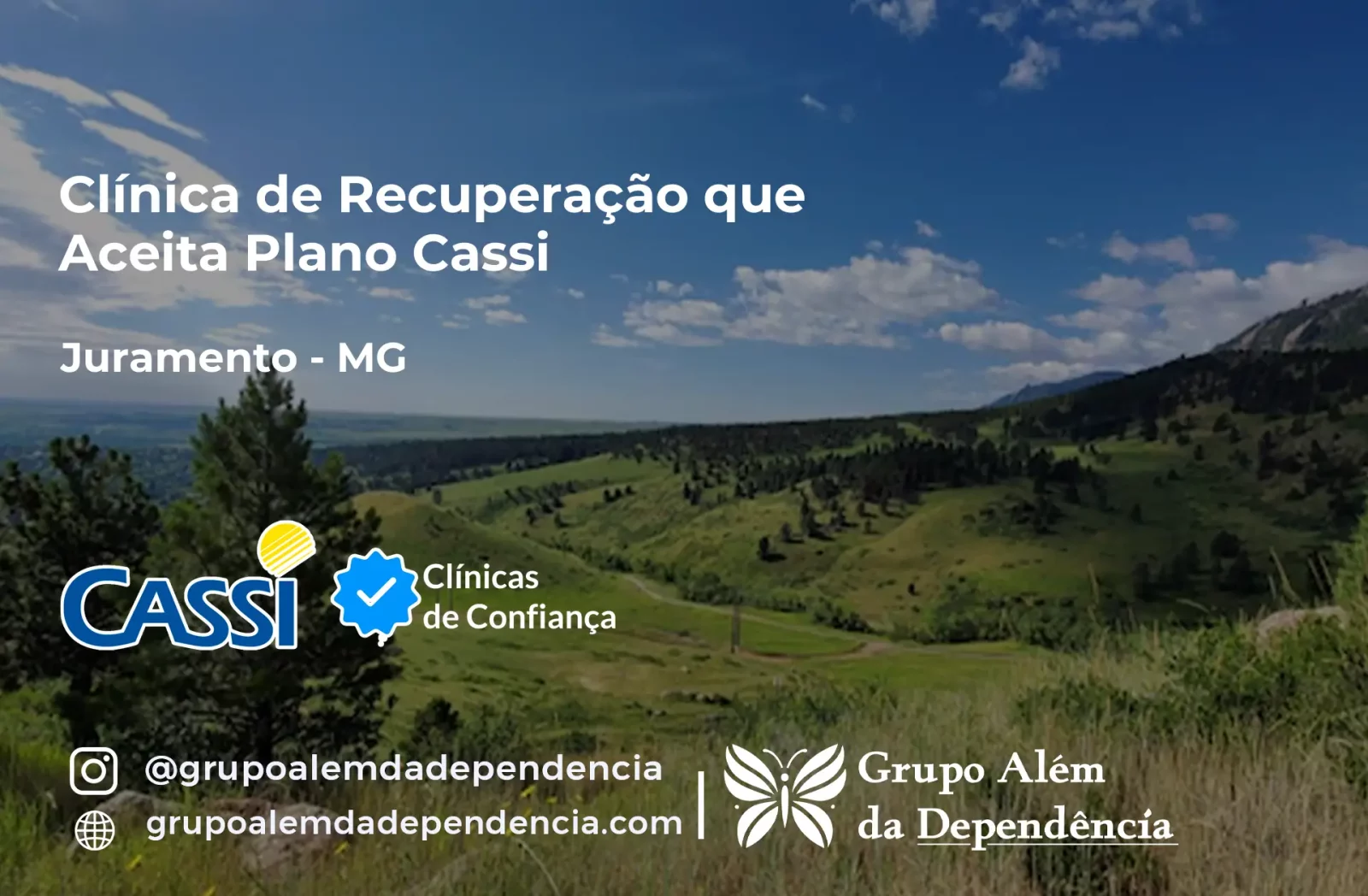 Clínica de Recuperação que Aceita CASSI em Juramento -MG