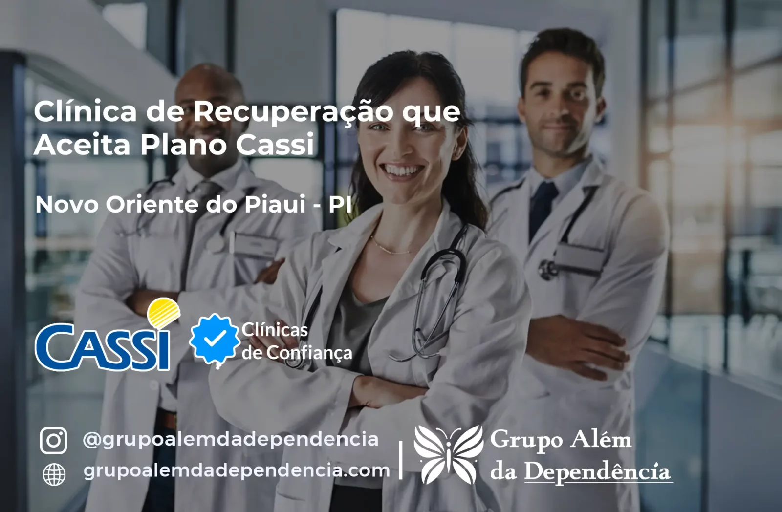 Clínica de Recuperação que Aceita CASSI em Novo Oriente do Piauí -PI