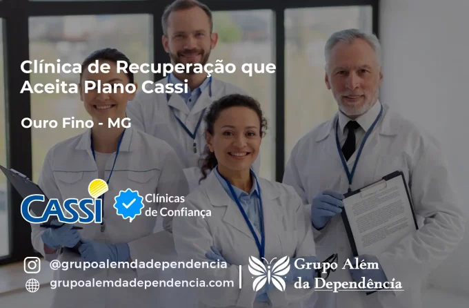 Clínica de Recuperação que Aceita CASSI em Ouro Fino -MG