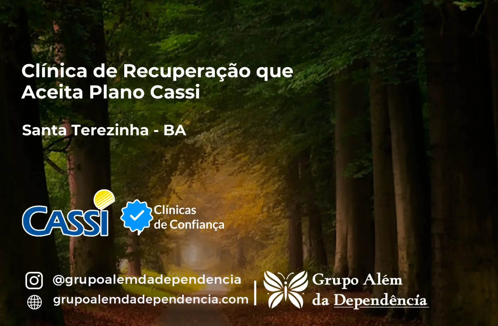 Clínica de Recuperação que Aceita CASSI em Santa Terezinha -BA