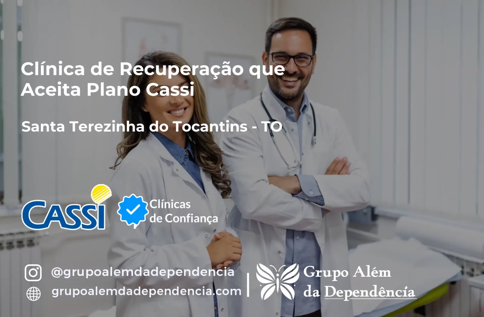 Clínica de Recuperação que Aceita CASSI em Santa Terezinha do Tocantins -TO