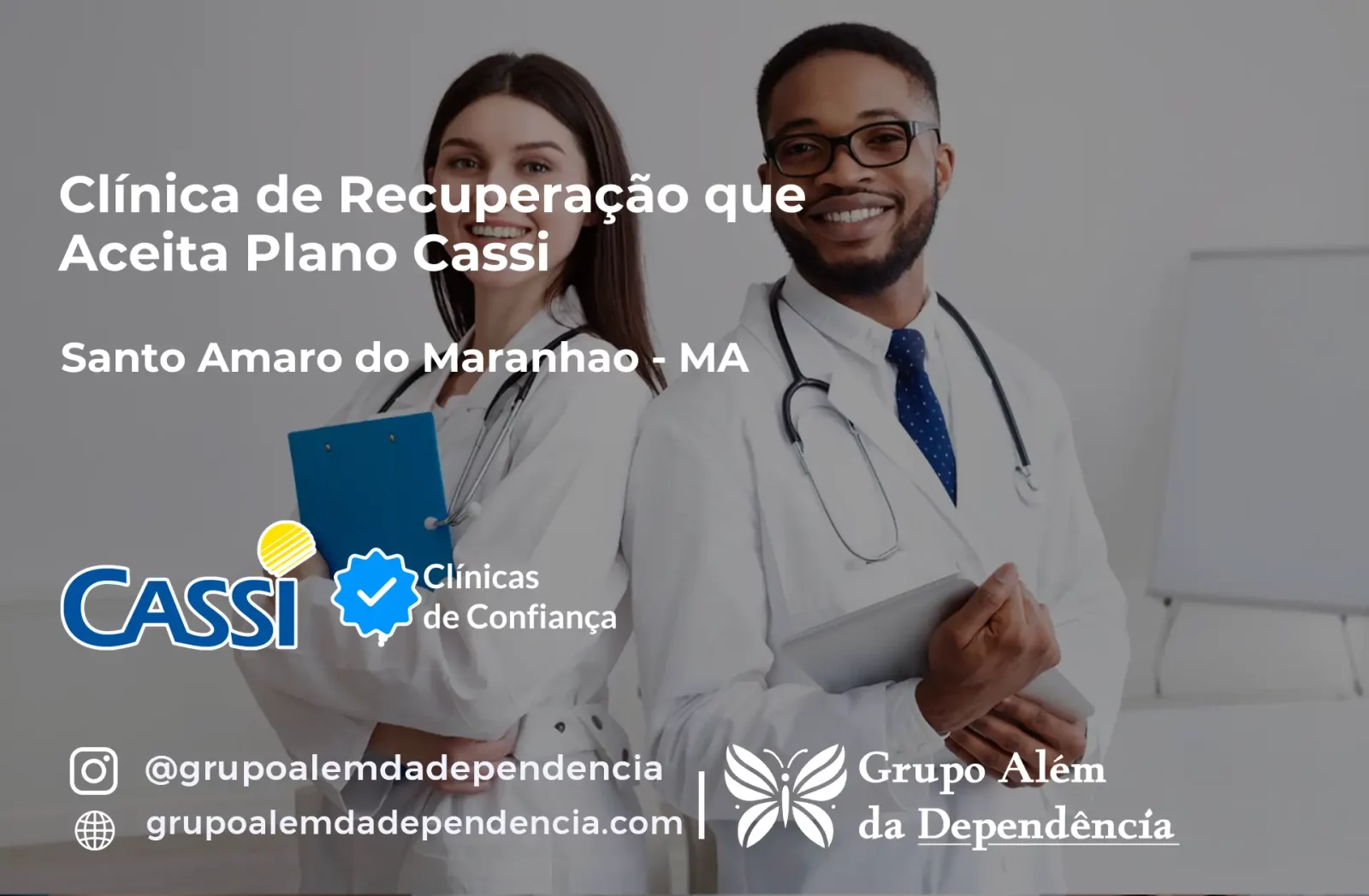Clínica de Recuperação que Aceita CASSI em Santo Amaro do Maranhão -MA