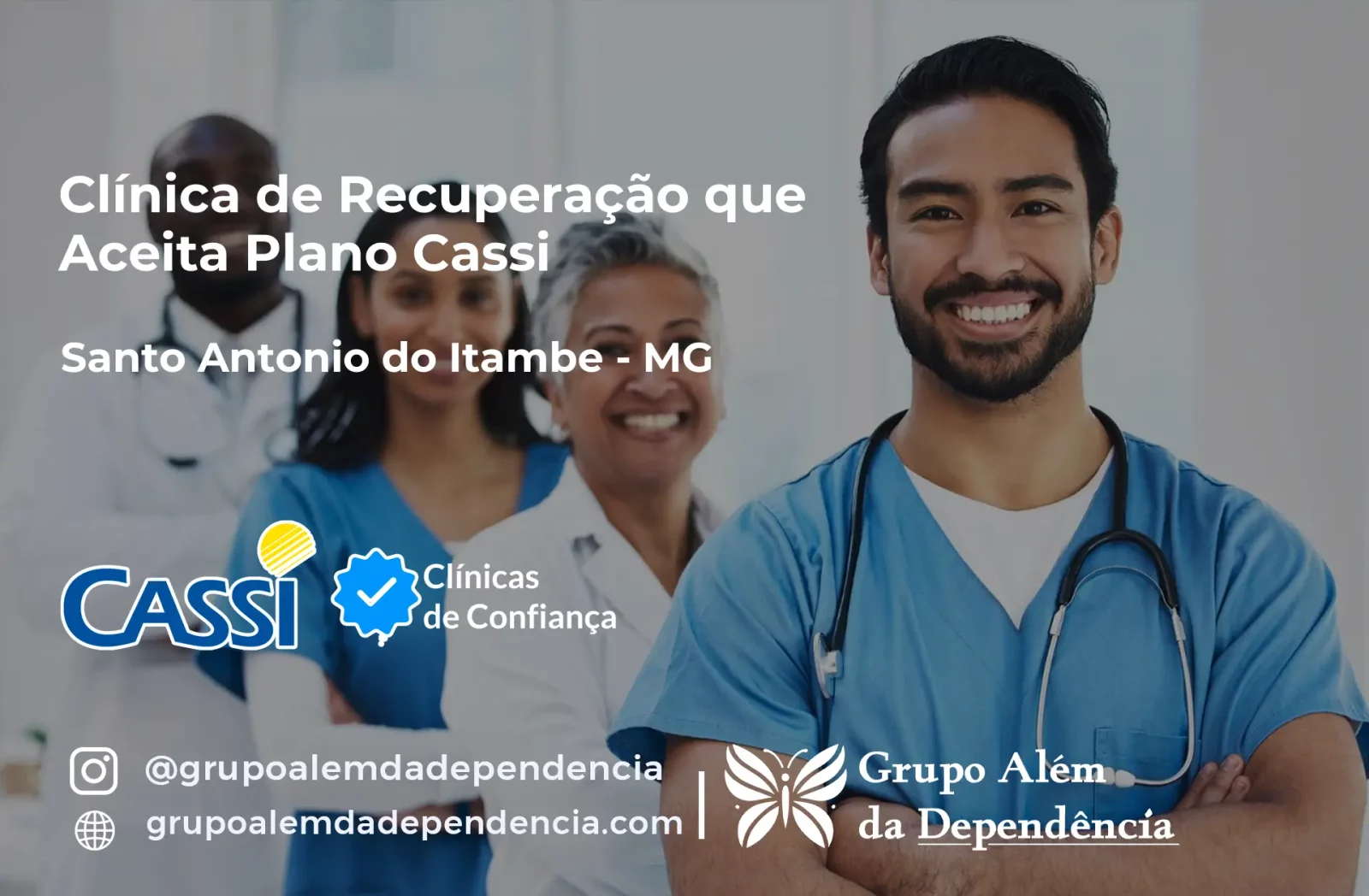 Clínica de Recuperação que Aceita CASSI em Santo Antônio do Itambé -MG