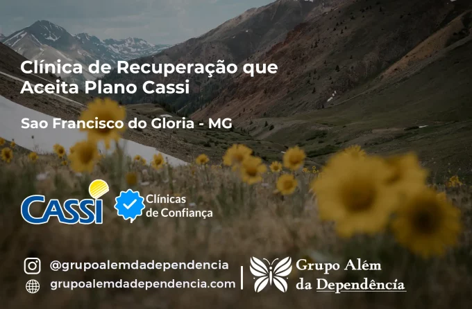 Clínica de Recuperação que Aceita CASSI em São Francisco do Glória -MG