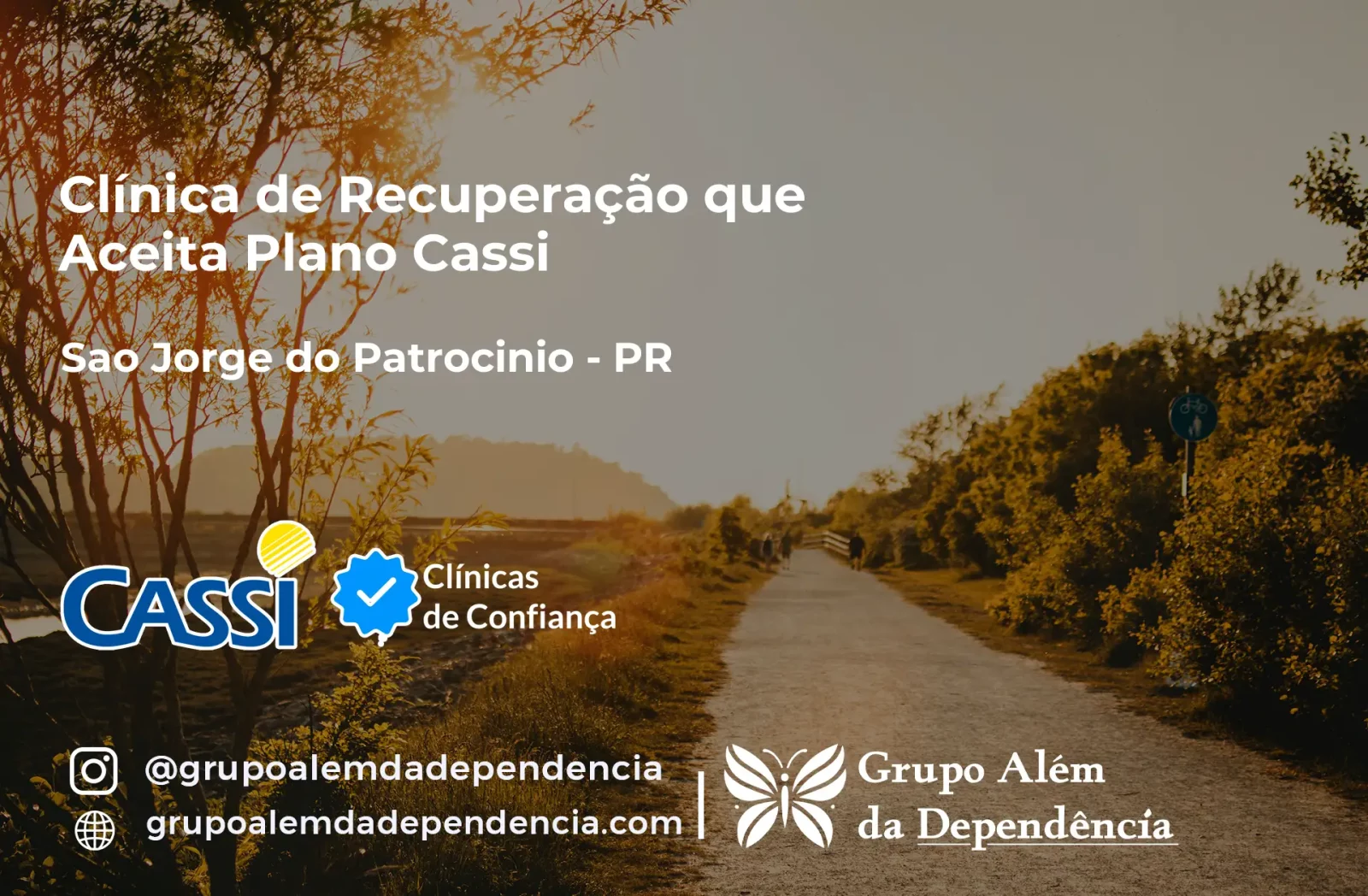 Clínica de Recuperação que Aceita CASSI em São Jorge do Patrocínio -PR