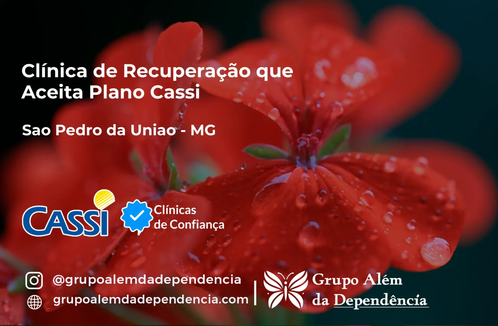 Clínica de Recuperação que Aceita CASSI em São Pedro da União -MG