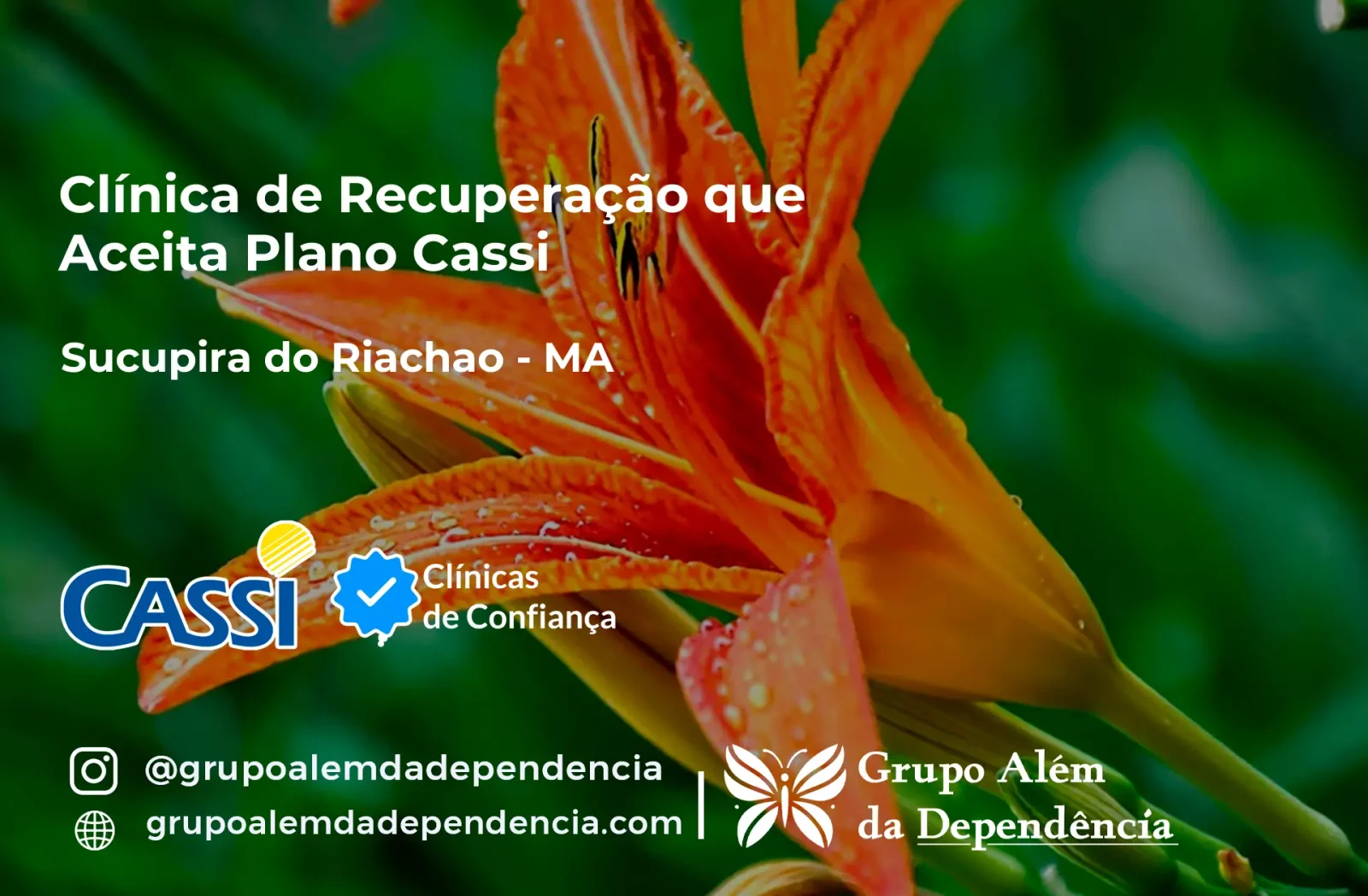 Clínica de Recuperação que Aceita CASSI em Sucupira do Riachão -MA