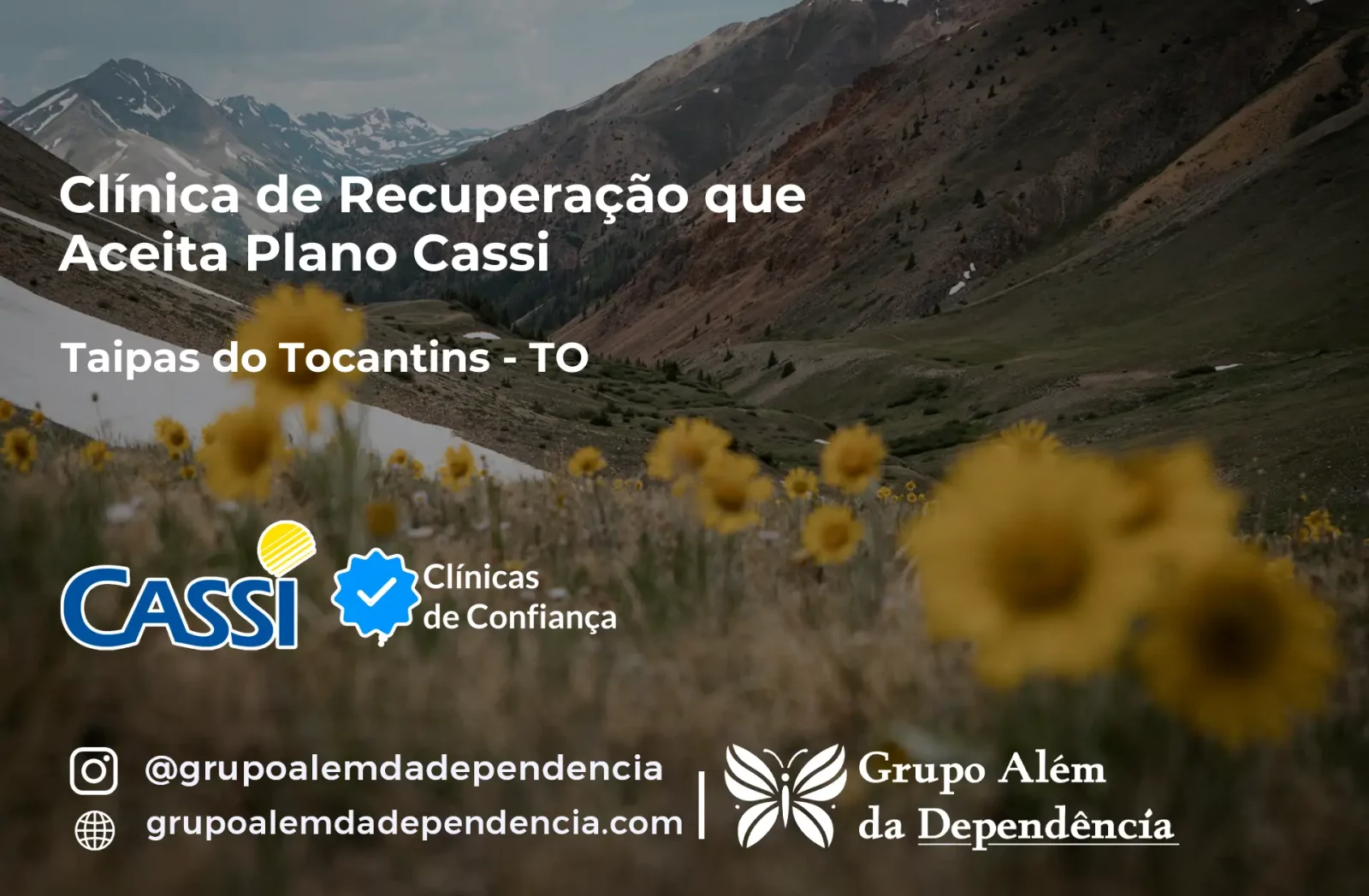 Clínica de Recuperação que Aceita CASSI em Taipas do Tocantins -TO